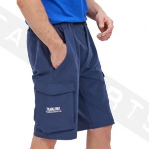 Pantaloncini Yamaha da Uomo Paddock Blue Dudin